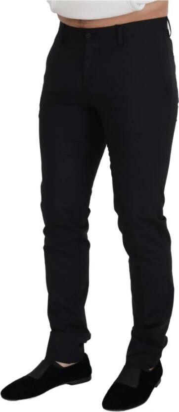 Dolce & Gabbana Slim-fit Trousers Zwart Heren