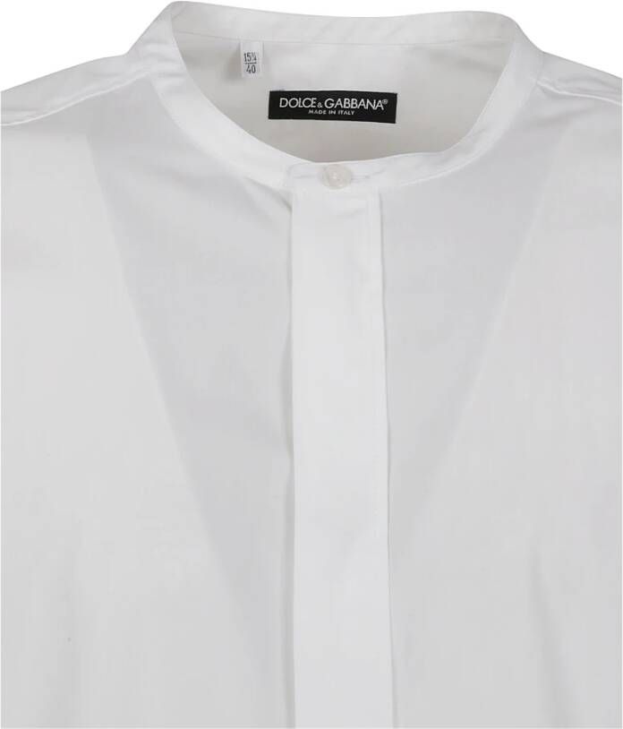 Dolce & Gabbana Stijlvolle Formele Overhemden White Heren