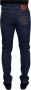 Dolce & Gabbana Slim Fit Jeans met Logo Details Blue Heren - Thumbnail 2