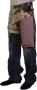 Dolce & Gabbana Multicolor Zijden Patchwork Heren Denim Jeans Multicolor Heren - Thumbnail 2