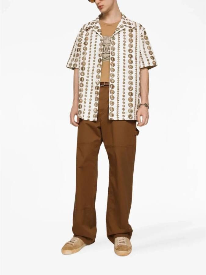 Dolce & Gabbana Straight Trousers Meerkleurig Heren