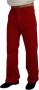 Dolce & Gabbana Rode Katoenen Straight Fit Heren Denim Jeans Red Heren - Thumbnail 2