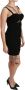 Dolce & Gabbana Luxe Zwarte Stretch Sheath Mini Jurk Black Dames - Thumbnail 2