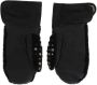 Dolce & Gabbana Zwarte Shearling Studs Handschoenen Black Heren - Thumbnail 2