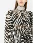 Dolce & Gabbana Dagjurk met zebraprint en pofmouwen Black Dames - Thumbnail 3