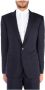 Dolce & Gabbana Blauw Wol Formeel 2-Delig Pak Black Heren - Thumbnail 2
