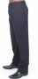 Dolce & Gabbana Zwarte wollen geplooide broek Black Heren - Thumbnail 2