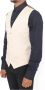 Dolce & Gabbana Beige Katoen Zijde Blend Jurk Vest Blazer Beige Heren - Thumbnail 2