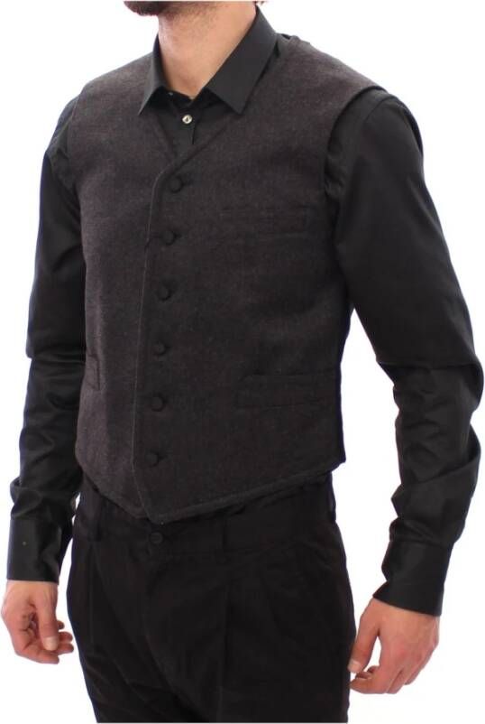Dolce & Gabbana Suit Vests Grijs Heren