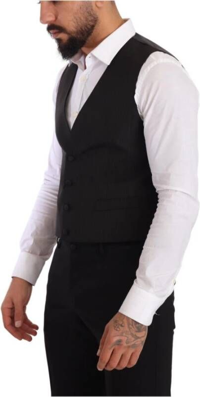 Dolce & Gabbana Suit Vests Grijs Heren