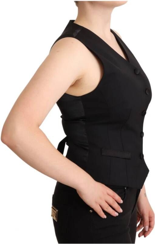 Dolce & Gabbana Suit Vests Zwart Dames