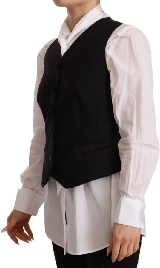 Dolce & Gabbana Suit Vests Zwart Dames