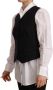 Dolce & Gabbana Stijlvolle Zwarte Blouse met Moderne Twist Black Dames - Thumbnail 2