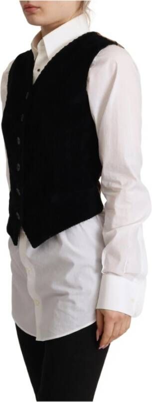 Dolce & Gabbana Suit Vests Zwart Dames