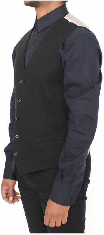 Dolce & Gabbana Pak Vest Zwart Heren