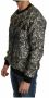 Dolce & Gabbana Gebreide kleding met ronde hals en Samba jacquard palm motief Gray Heren - Thumbnail 2