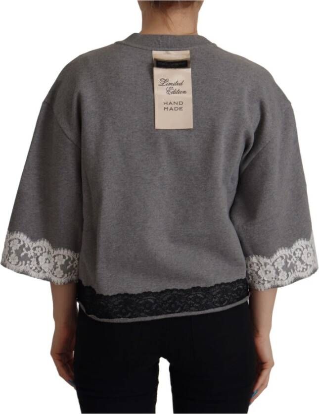 Dolce & Gabbana Sweatshirt Grijs Dames