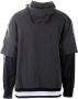 Dolce & Gabbana Gray Black Cotton Hooded #Dgmillennials Sweater Grijs Heren - Thumbnail 4