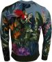 Dolce & Gabbana Multicolor Jungle Geborduurde Trui Multicolor Heren - Thumbnail 2