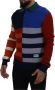 Dolce & Gabbana Luxe Multicolor Gestreepte Pullover Sweater Multicolor Heren - Thumbnail 2