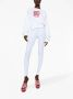 Dolce & Gabbana Witte DG Logo Patch Sweatshirt White Dames - Thumbnail 2