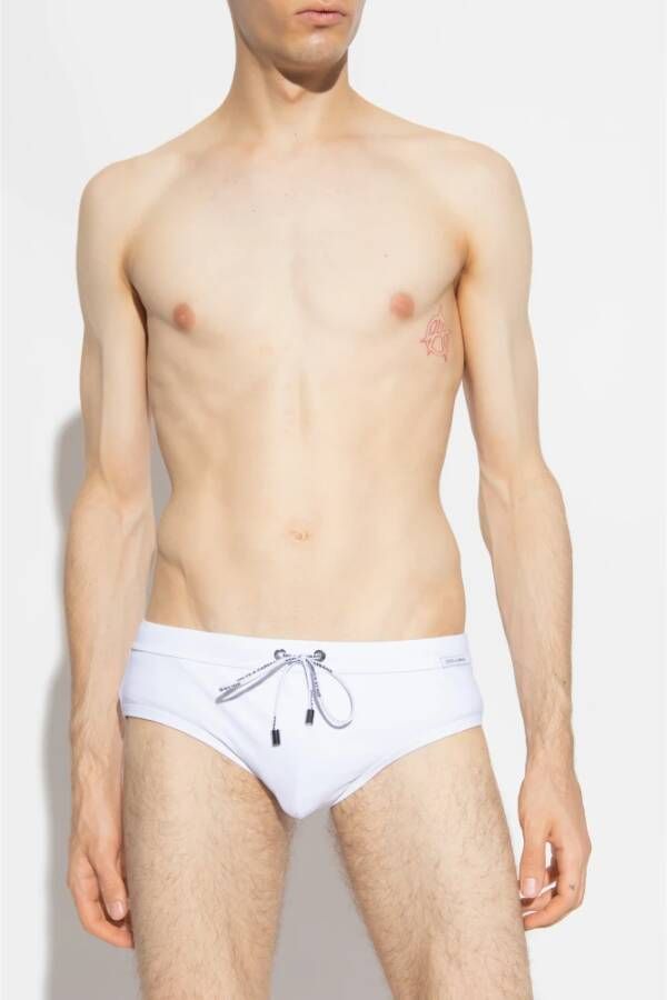 Dolce & Gabbana Zwembroek Wit Heren