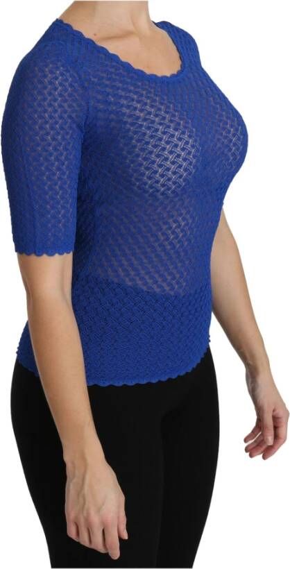 Dolce & Gabbana T-shirt Blauw Dames