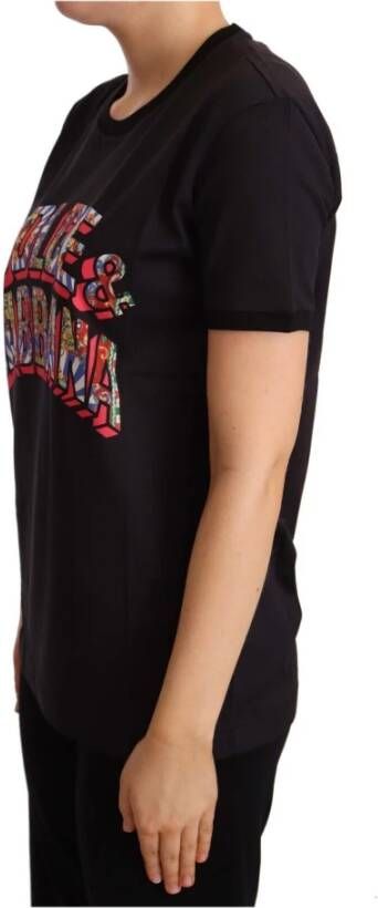 Dolce & Gabbana T-shirt Zwart Dames