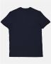 Dolce & Gabbana Blauwe Navy Geborduurde Logo T-shirt Blauw Heren - Thumbnail 5