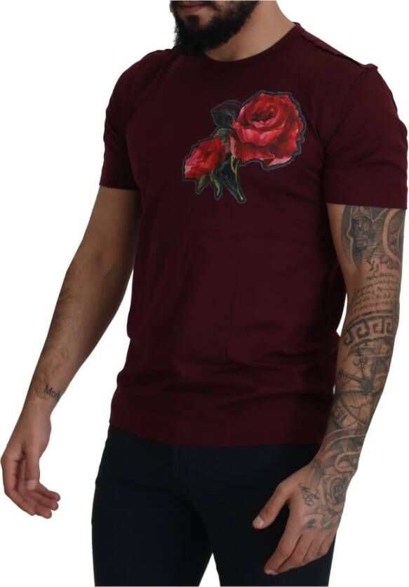 Dolce & Gabbana T-Shirts Rood Heren