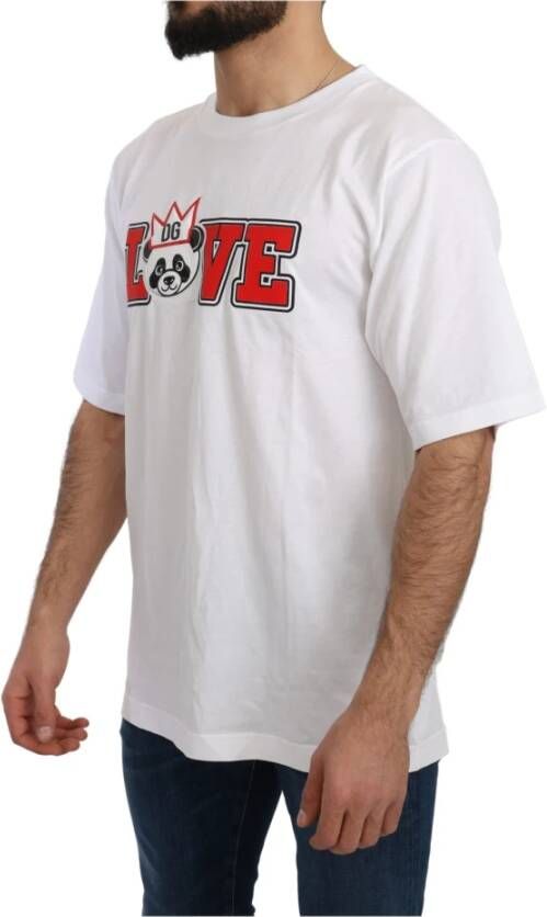 Dolce & Gabbana T-Shirts Wit Heren