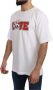 Dolce & Gabbana Witte Love Panda Print Top T-shirt White Heren - Thumbnail 2