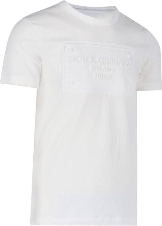 Dolce & Gabbana T-shirts Wit Heren