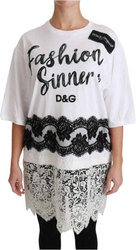 Dolce & Gabbana T-Shirts Zwart Dames