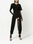 Dolce & Gabbana Zwart T-shirt met bh-details en korte mouwen Black Dames - Thumbnail 2