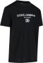Dolce & Gabbana Zwarte T-Shirt Ricamo Collectie Black Heren - Thumbnail 2