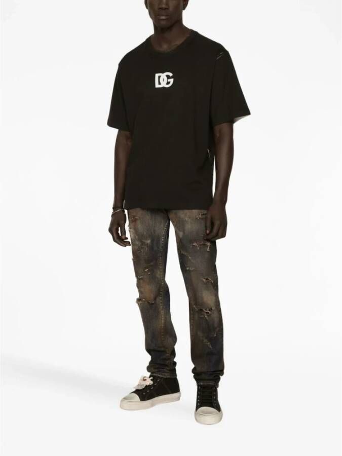 Dolce & Gabbana T-Shirts Zwart Heren