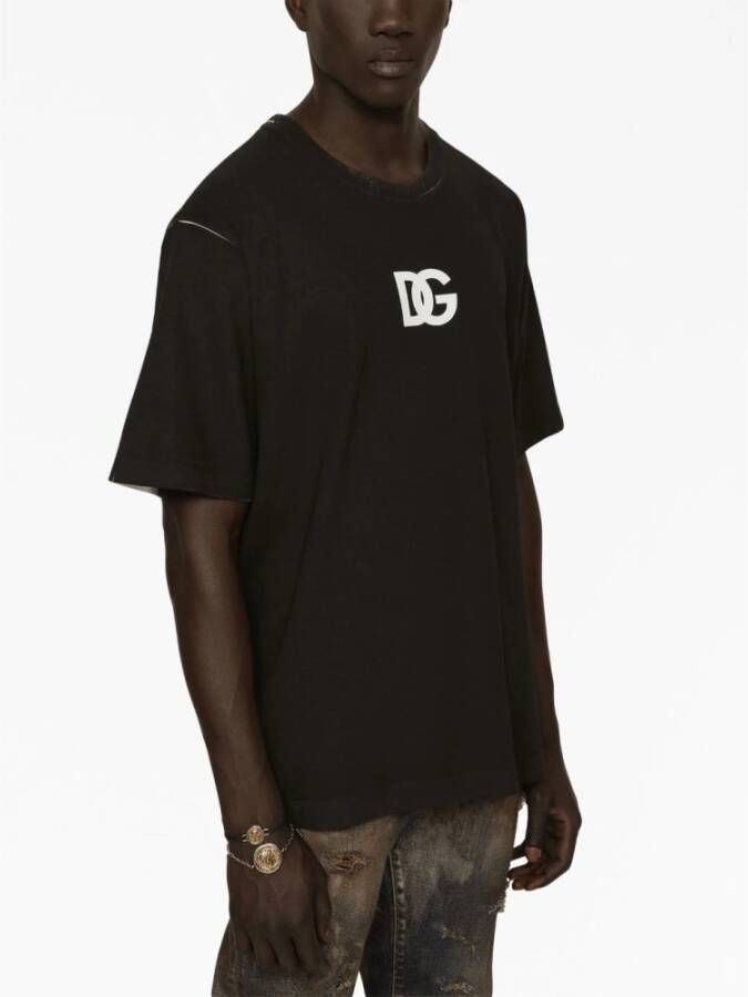 Dolce & Gabbana T-Shirts Zwart Heren