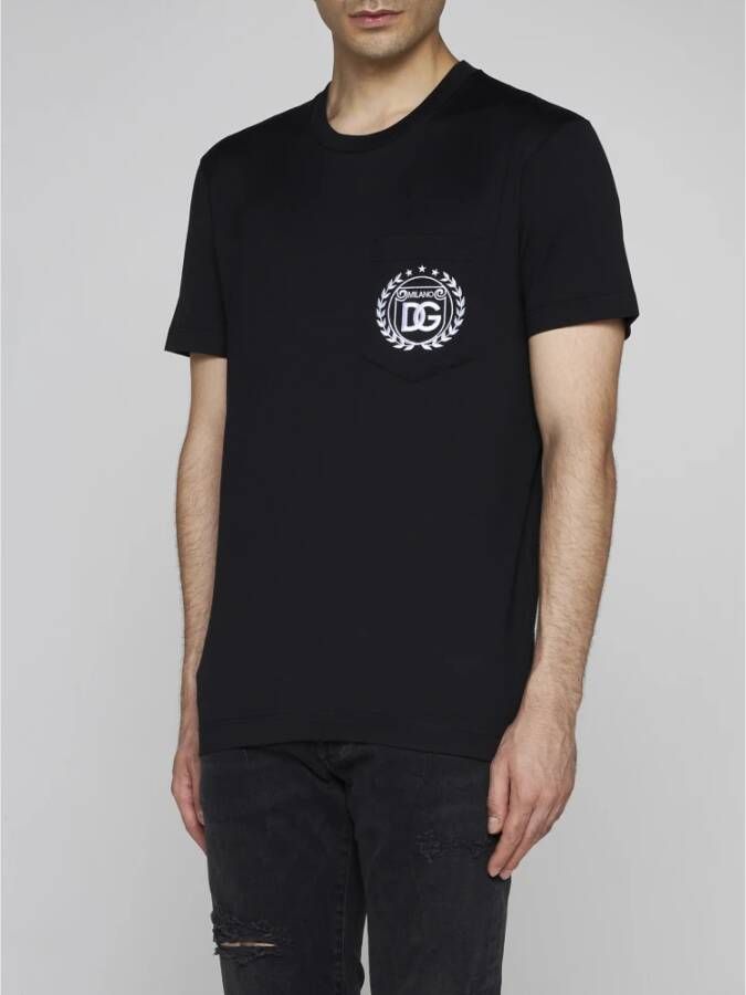 Dolce & Gabbana T-Shirts Zwart Heren