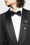 Dolce & Gabbana Zwarte Zijden Strikdas Black Heren - Thumbnail 2