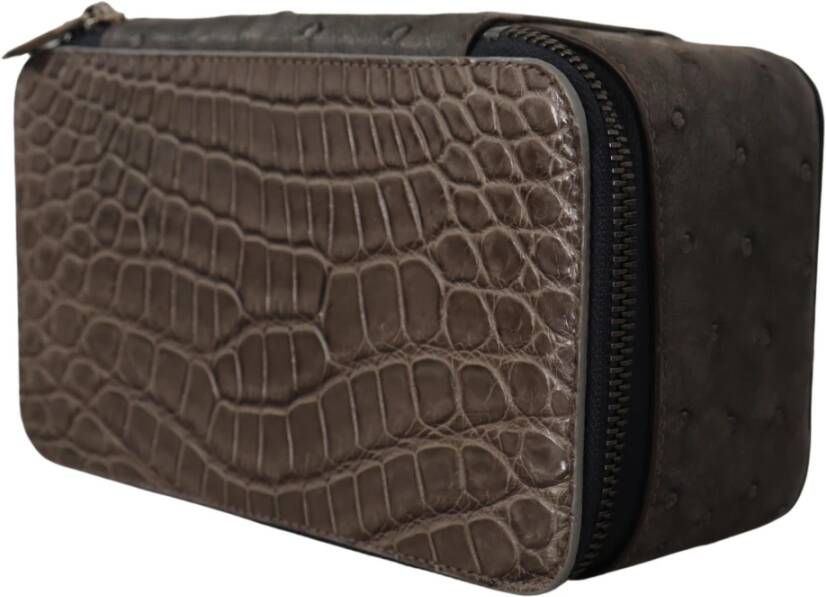 Dolce & Gabbana Toilet Bags Grijs Heren