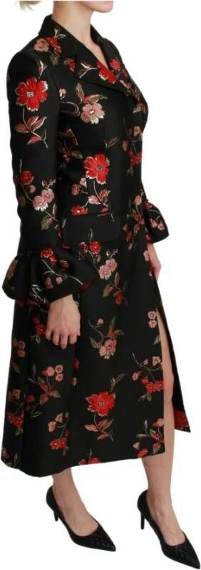 Dolce & Gabbana Trench Coats Zwart Dames