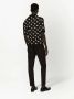 Dolce & Gabbana Hoge Taille Wolmix Zwarte Broek Black Heren - Thumbnail 2