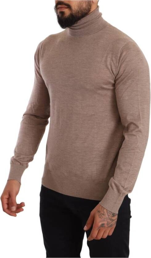 Dolce & Gabbana Turtlenecks Bruin Heren