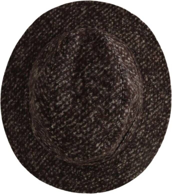 Dolce & Gabbana Tweed Hat Grijs Dames
