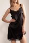 Dolce & Gabbana Zijden nachthemd Zwart Dames - Thumbnail 2