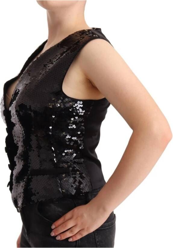 Dolce & Gabbana Vest Zwart Dames
