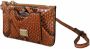 Dolce & Gabbana Prachtige Agnese Python Leren Portemonnee met Polsband Brown Dames - Thumbnail 2