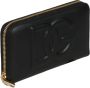 Dolce & Gabbana Zwarte portemonnee met ritssluiting en logo Black Dames - Thumbnail 3
