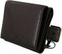 Dolce & Gabbana Zwarte Leren Trifold Portemonnee Riem Multi Kit Portemonnee Black Unisex - Thumbnail 2
